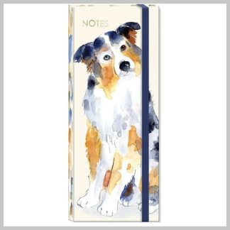 Punch Studio Bungee Notefolio-Watercolor Dogs