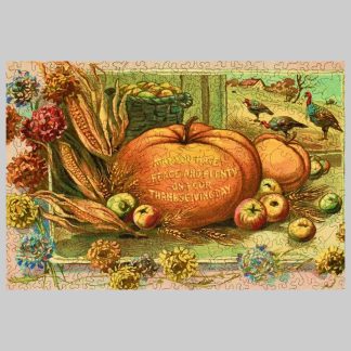 Liberty Puzzles- Peace & Plenty Thanksgiving