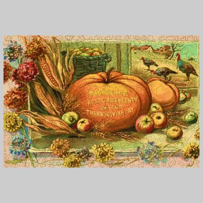 Liberty Puzzles- Peace & Plenty Thanksgiving
