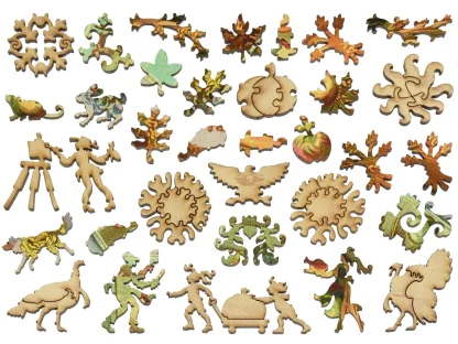 Liberty Puzzles- Peace & Plenty Thanksgiving - Image 3