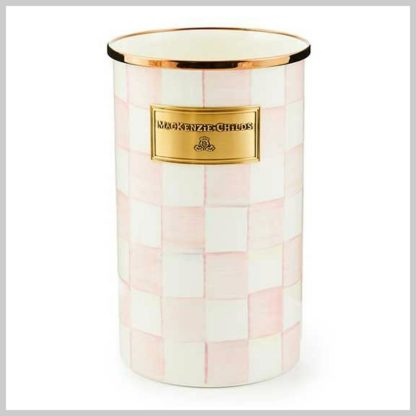 MacKenzie-Childs Rosy Check Utensil Holder
