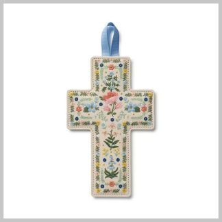 Rifle Paper Co. Embroidered Cross