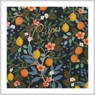 Rifle Paper Citrus Grove Recipe Binder