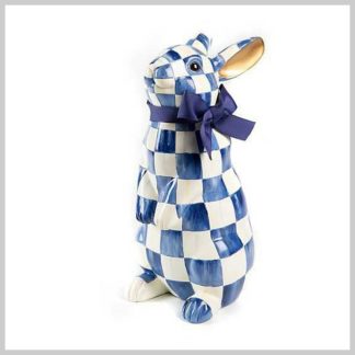 MacKenzie-Childs Royal Check Standing Bunny