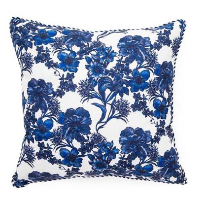 MacKenzie-Childs Royal English Garden Outdoor Throw Pillow