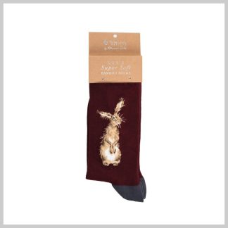 Wrendale Men's Socks "The Hare"