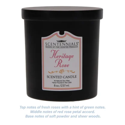 Scentennials Scented Candle - Heritage Rose (8oz)