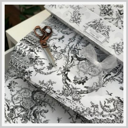Scentennials Scented Drawer Liner-Vintage Toile Gray