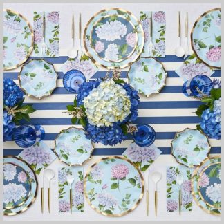 SophistiPlate Wavy Hydrangea Dinner Plate