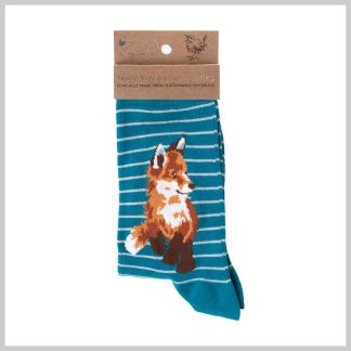 Socks "Born to Be Wild" - Teal