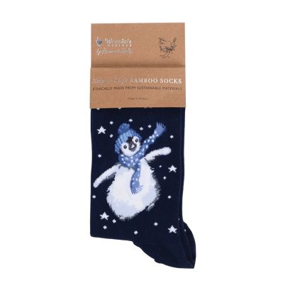 Socks "Christmas Penguin Winter Wonderland" by Wrendale Designs