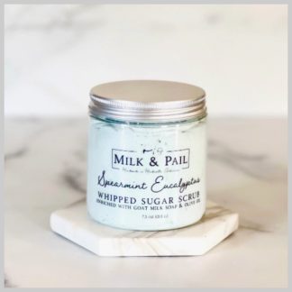 Milk & Pail - Spearmint Eucalyptus Whipped Sugar Scrub