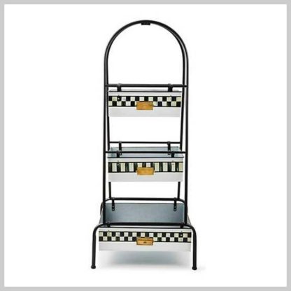 MacKenzie-Childs Spectator 3 Tier Planter