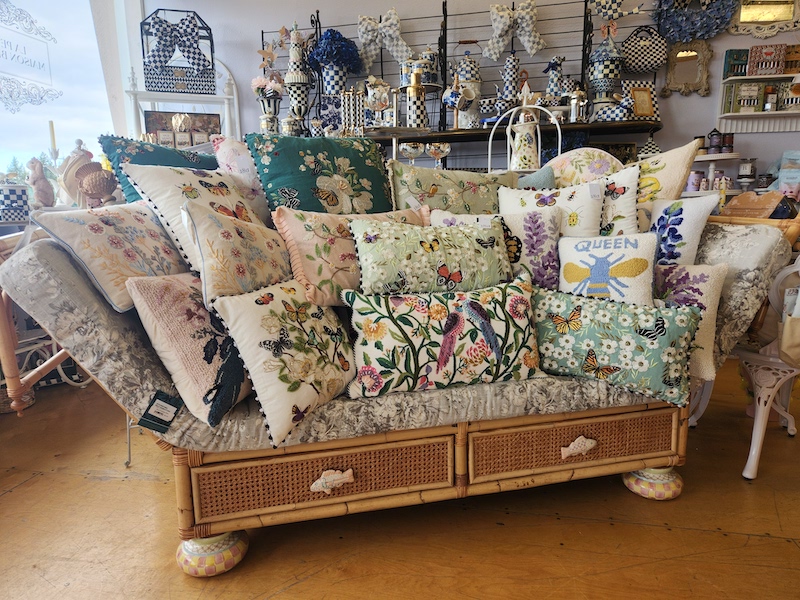 Spring Sofa Pillows