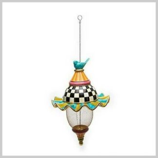 MacKenzie-Childs Bird Feeder "Feathered Nests"