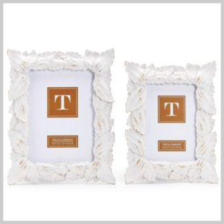 Fern Frames, Antiqued-Set of 2