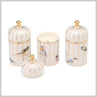 Gilded Cage Lidded Candle