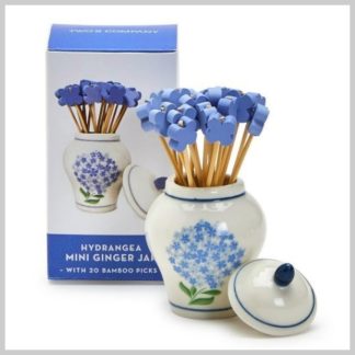 Toothpick Holder-Hydrangea Ginger Jar