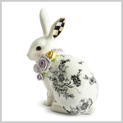MacKenzie-Childs Butterfly Toile Tall Rabbit