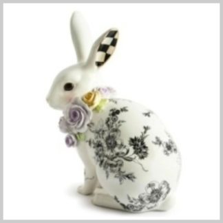 MacKenzie-Childs Butterfly Toile Tall Rabbit