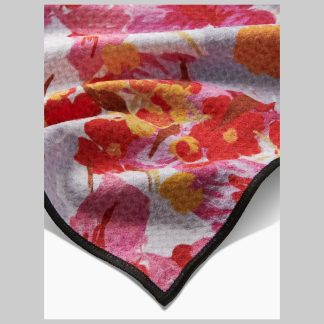 Geometry Dog Towel-Pup Florals