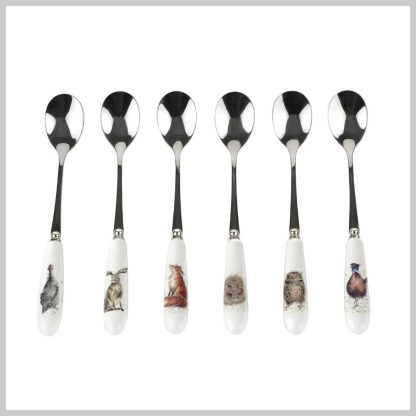 Wrendale Tabletop-Teaspoons "Woodland Creatures" Set of 6