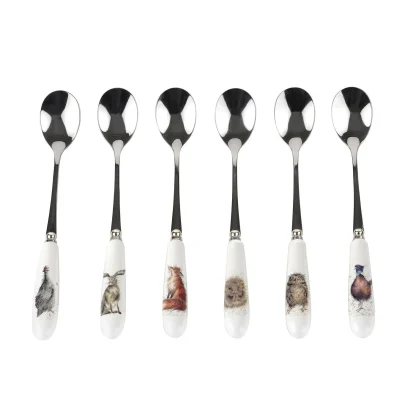 Wrendale Tabletop-Teaspoons "Woodland Creatures" Set of 6