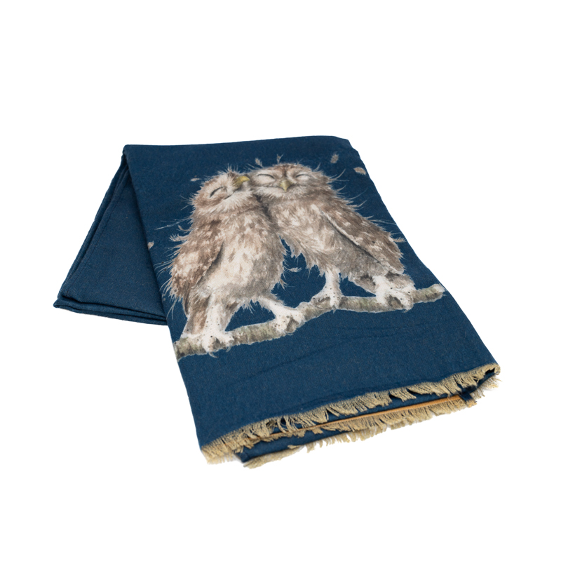 Winter Scarf "Owls" - Image 2