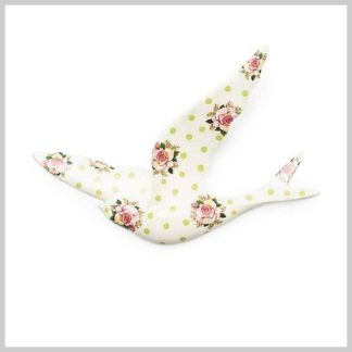 MacKenzie-Childs Swallowtail Wall Decor - Green Wildflowers