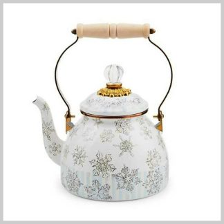 MacKenzie-Childs 2 Qt Tea Kettle-Winter Palace