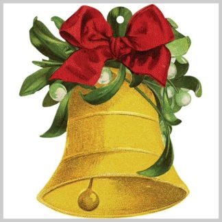 Gift Tags-Golden Bell by Hester & Cook