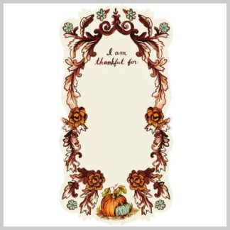Hester & Cook "I Am Thankful For" Table Accent