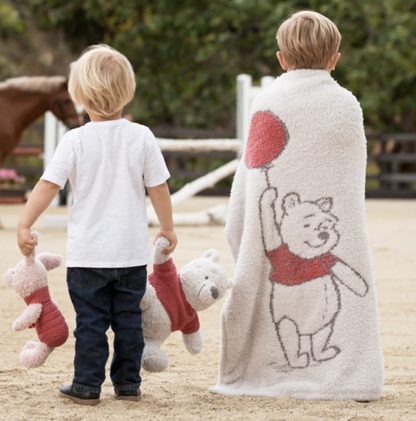 Barefoot Dreams CozyChic Winnie the Pooh Blanket