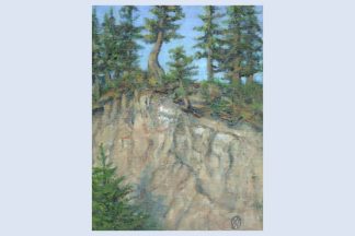 Kristine Henshaw "Cliff Face, Strait of Juan De Fuca"