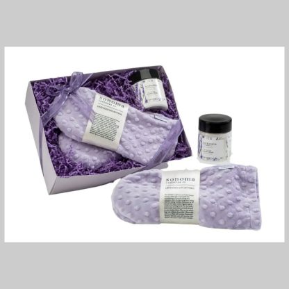 Sonoma Lavender - Helping Hand Mitten & Hand Cream Gift Set