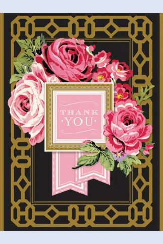 Anna Griffin Black Thank You Card