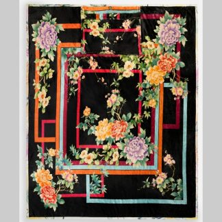 Johnny Was Le Jardin Travel Blanket