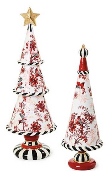 MacKenzie Childs Cardinal Toile Tree