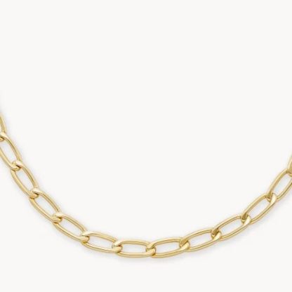 Kendra Scott Merrick Chain Necklace-Gold