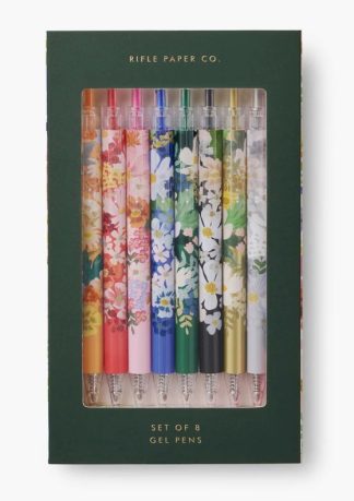 Rifle Paper Margaux Gel Pen Set of 8