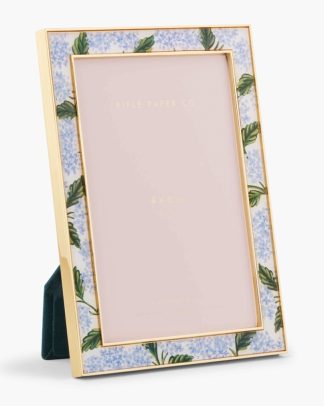 Rifle Paper Hydrangea 4x6 Picture Frame