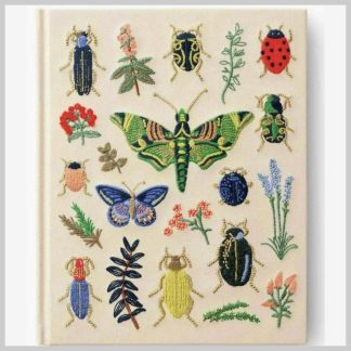 Rifle Paper Curio Embroidered Fabric Sketchbook